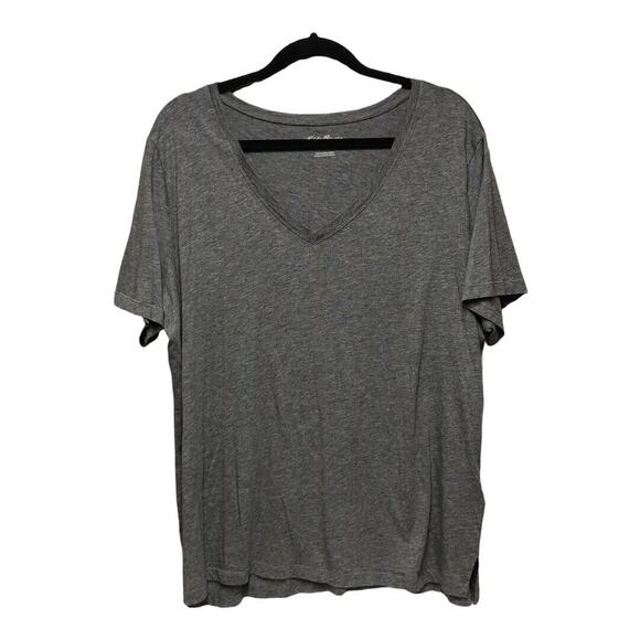 Womens V-Neck T-Shirts Bundle Lot of 3 Short Sleeve Casual Tee Basic Everyday - Picture 3 of 10